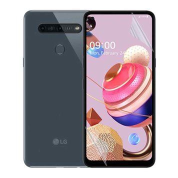 Антишпигун приватна плівка гідрогелева для LG K51S на лг к51с прозора 0030368 фото