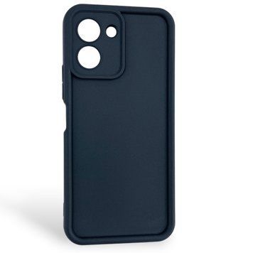 Чехол силиконовый Soft Touch для Tecno Spark Go 3 (KN3) черный (Полная защита камеры) 0054485 фото