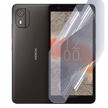 Плёнка гидрогелевая для Nokia C02 МАТОВАЯ противоударная на нокиа с02 прозрачная 0035515 фото