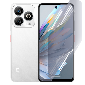 Плёнка гидрогелевая для ZTE Blade V60 Smart МАТОВАЯ противоударная на зте блейд в60 смарт прозрачная 0035465 фото