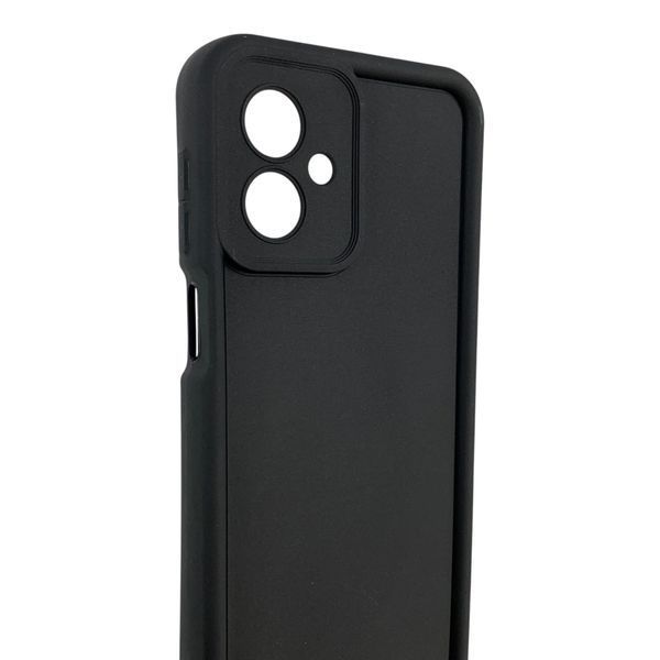Чохол силіконовий Soft Touch для Motorola G54 чорний (Повний захист камери) 0054430 фото