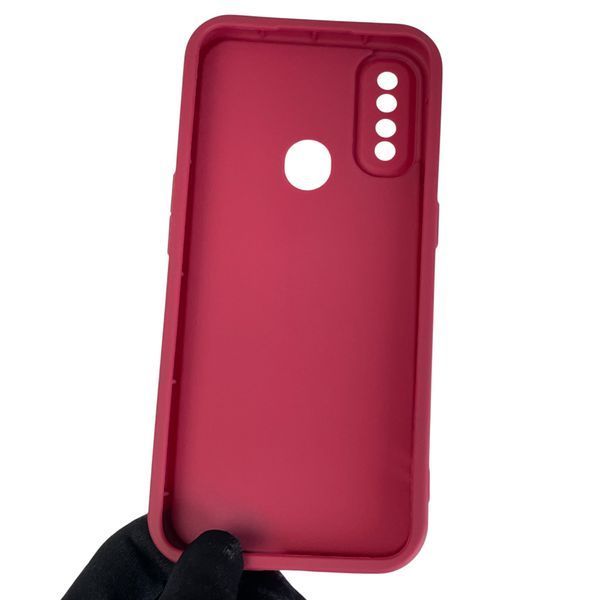 Чохол силіконовий Soft Touch для Oppo A31 бордовий (Повний захист камери) 0043977 фото