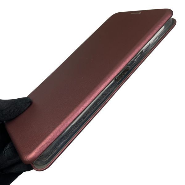 Чехол-книжка для Tecno Camon 19 Neo CH6i с подставкой на техно камон 19 нео бордовая 0002196 фото