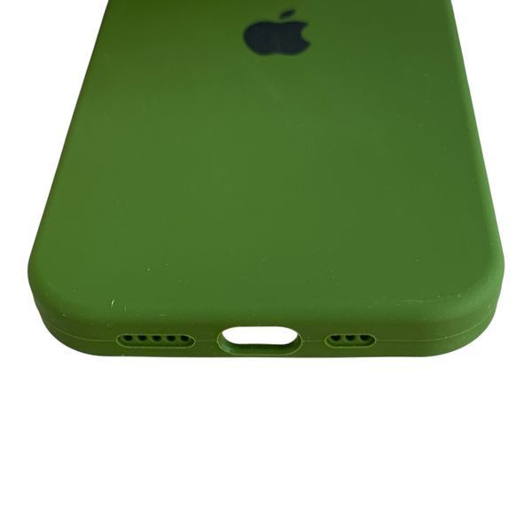 Чехол Silicone Case для Apple iPhone 16 зеленый (силиконовый, защита камеры) 0059894 фото