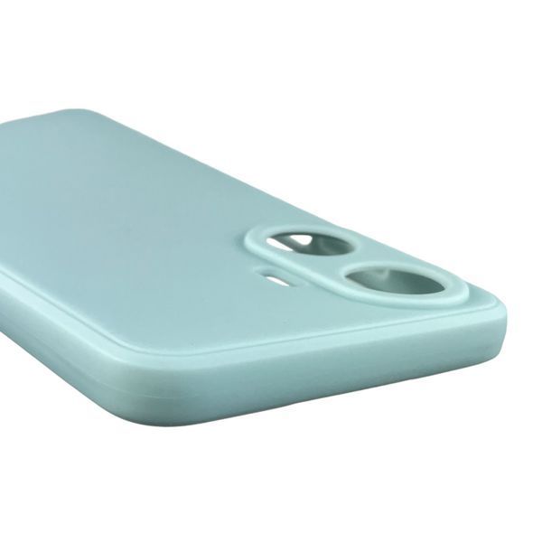 Чехол для Realme C55 с квадратными гранями с защитой камеры на реалми с55 серый 0012555 фото