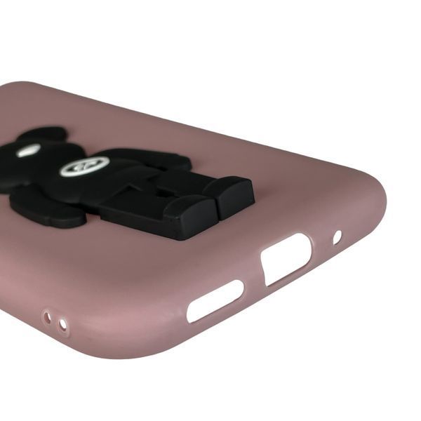 Чехол для Huawei Y5 2019 детский с мишкой на хуавей у5 2019 бежевый 0002665 фото