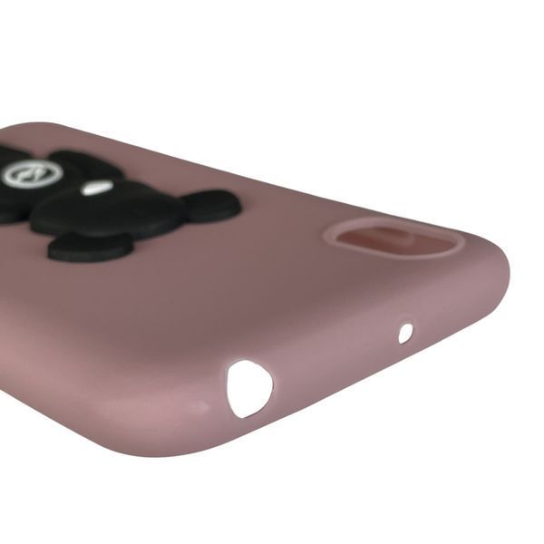 Чехол для Huawei Y5 2019 детский с мишкой на хуавей у5 2019 бежевый 0002665 фото