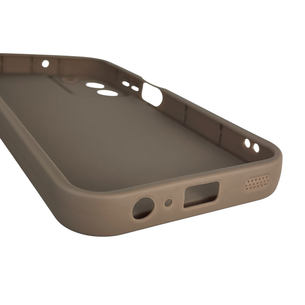 Чохол силіконовий Soft Touch для Samsung Galaxy M15 5G коричневий (Повний захист камери) 0039706 фото