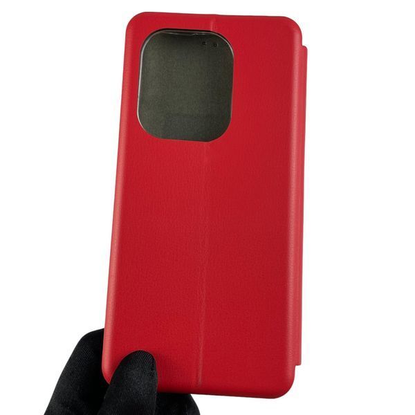 Чохол-книжка для Xiaomi Redmi Note 13 Pro з підставкою на сяомі редмі нот 13 про червона 0004098 фото