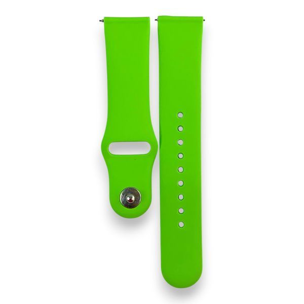 Ремешок силиконовый 22 мм для Gelius Tactical Navy салатовый 0056826 фото