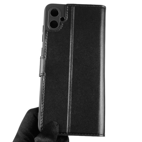 Чохол-книжка для Samsung Galaxy A05 (SM-A055) із застібкою на магніті на самсунг а05 чорна 0011859 фото
