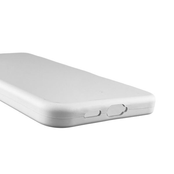 Чехол для Samsung Galaxy S24 Plus (SM-S926B) силиконовый с микрофиброй нескользящий на самсунг с24 плюс белый 0032201 фото