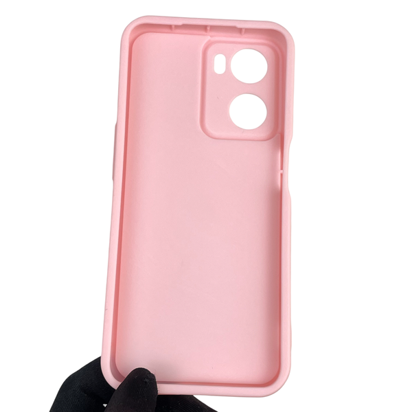 Чохол силіконовий Soft Touch для OPPO A77s (4G) рожевий (Повний захист камери) 0039436 фото