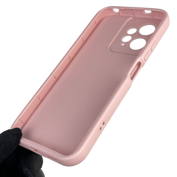 Чехол силиконовый Soft Touch для Xiaomi Redmi Note 12 4G пудровый (Полная защита камеры) 0039985 фото