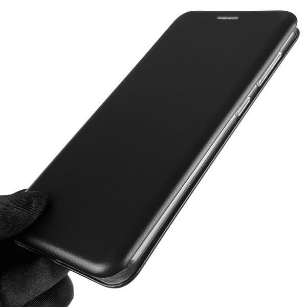 Чехол-книжка для Samsung Galaxy A30 SM-A305F с подставкой на самсунг а30 чёрная 0000477 фото