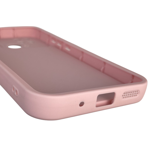 Чохол силіконовий Soft Touch з 3D принтом Майнкрафт для Xiaomi Redmi 10C рожевий (Повний захист камери) 0041413 фото