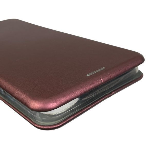 Чехол-книжка для Tecno Camon 19 Neo CH6i с подставкой на техно камон 19 нео бордовая 0002196 фото