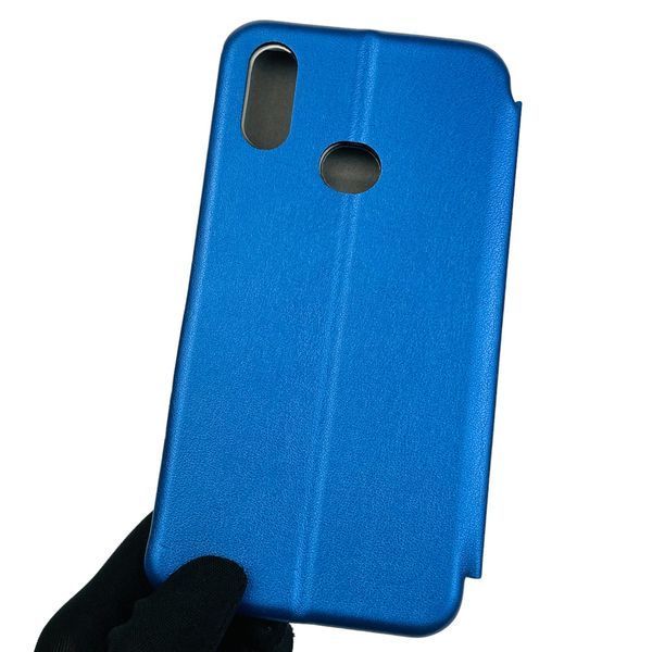 Чехол-книжка для Samsung Galaxy A10s SM-A107F с подставкой на самсунг а10с синяя 0001402 фото