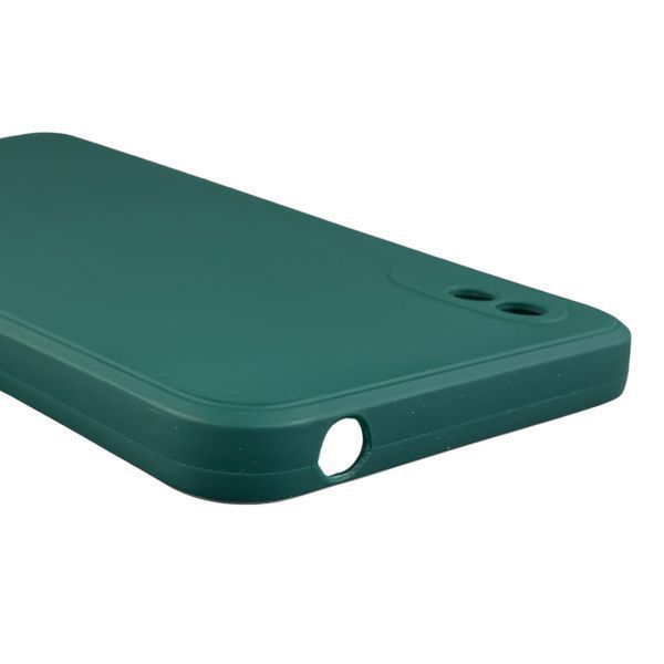 Чохол для Xiaomi Redmi 9A з квадратними гранями із захистом камери на сяомі редмі 9а зелений 0012757 фото