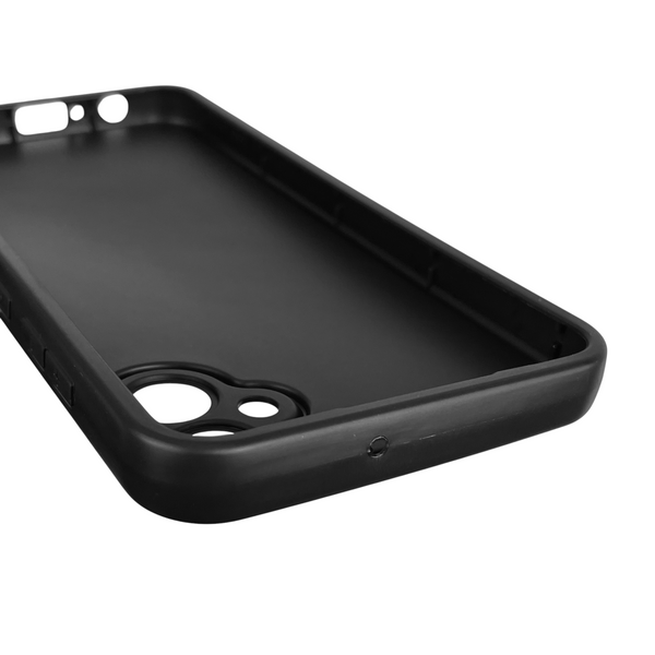Чохол силіконовий Soft Touch з 3D принтом жіночим для Samsung Galaxy A05 (SM-A055) чорний (Повний захист камери) 0042599 фото