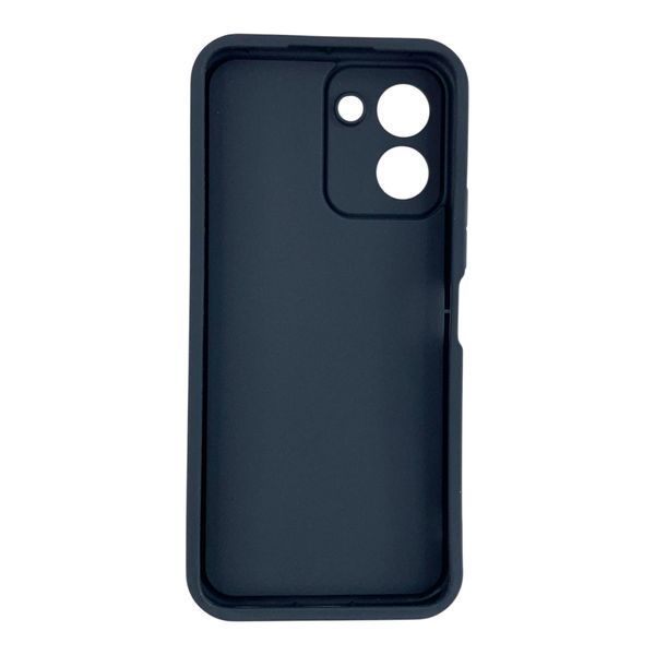 Чохол силіконовий Soft Touch для Tecno Spark Go 3 (KN3) чорний (Повний захист камери) 0054485 фото