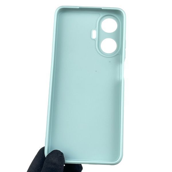 Чехол для Realme C55 с квадратными гранями с защитой камеры на реалми с55 серый 0012555 фото