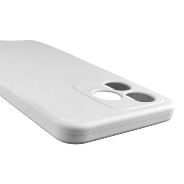 Чохол для Realme C51 силіконовий з мікрофіброю нековзний на реалмі с51 білий 0031803 фото