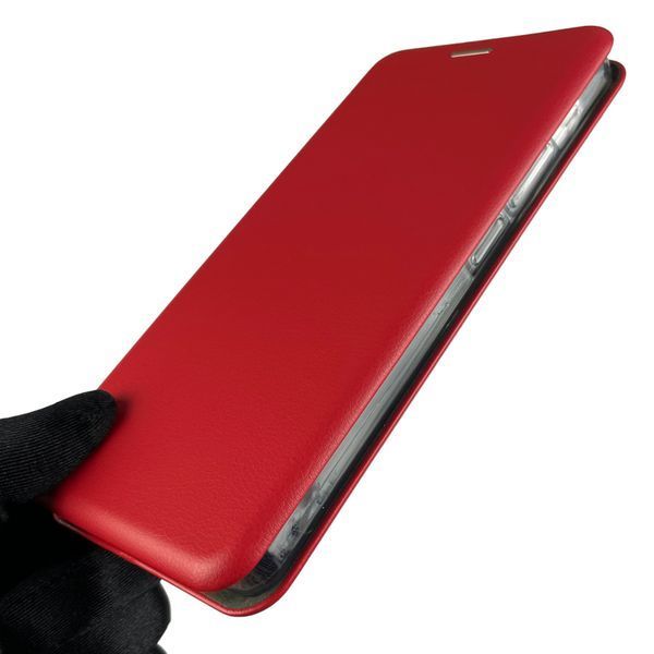 Чохол-книжка для Xiaomi Redmi Note 13 Pro з підставкою на сяомі редмі нот 13 про червона 0004098 фото