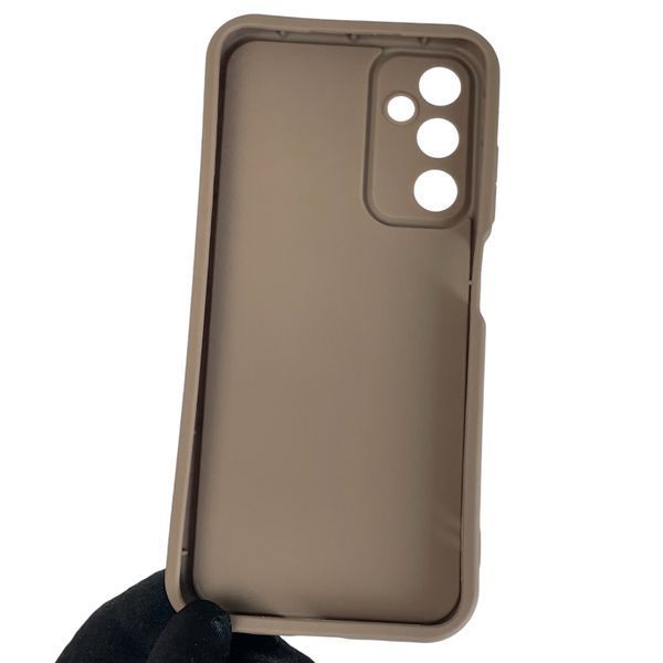 Чохол силіконовий Soft Touch з 3D принтом милий ведмедик для Samsung Galaxy A05S (SM-A057) коричневий (Повний захист камери) 0044776 фото