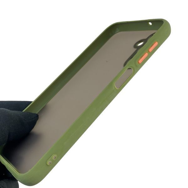 Чехол для телефона Samsung Galaxy M14 5G (SM-M146) с высокими бортами с защитой камеры на самсунг м14 зеленый 0026093 фото