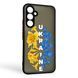 Чохол для телефона Samsung Galaxy A54 5G (SM-A546E) с 3D принтом патріотичним із захистом камери на самсунг а54 5г чорний 0038019 фото 1