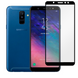 Защитное стекло МАТОВОЕ для телефона Samsung Galaxy A6 Plus 2018 SM-A605 противоударное самсунг а6 плюс черное 0039044 фото 1