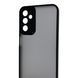 Чохол для Samsung Galaxy A14 5G чорний матовий напівпрозорий (бампер, захист камери) 0062181 фото 4