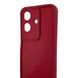 Чохол силіконовий Soft Touch для Realme Note 60x бордовий (Повний захист камери) 0054147 фото 4