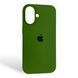 Чехол Silicone Case для Apple iPhone 16 зеленый (силиконовый, защита камеры) 0059894 фото 1