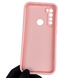 Чехол силиконовый Soft Touch с 3D принтом для Xiaomi Redmi Note 8 розовый (Полная защита камеры) 0040927 фото 3