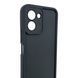 Чохол силіконовий Soft Touch для Tecno Spark Go 3 (KN3) чорний (Повний захист камери) 0054485 фото 3