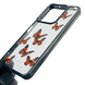 Чохол для Xiaomi Redmi 13 з блискітками з метеликами на сяомі редмі 13 чорний 0037714 фото 4