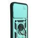 Чехол со шторкой камеры для Xiaomi 17T зеленый (противоударный, кольцо в авто) 0059833 фото 6
