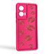Чехол силиконовый Soft Touch с 3D принтом Губы для Motorola G15 малиновый (Полная защита камеры) 0064782 фото 1