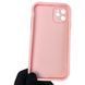 Чехол силиконовый Soft Touch с 3D принтом мема сибу для Apple iPhone 11 розовый (Полная защита камеры) 0048250 фото 3