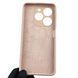 Чохол для Tecno Spark 20C BG7n силіконовий з мікрофіброю нековзний на техно спарк 20с пудровий 0032275 фото 5