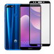 Защитное стекло для телефона Huawei Y7 Prime 2018 противоударное полноэкранное на хуавей у7 прайм 2018 черное 0038184 фото 1