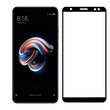 Захисне скло для телефона Xiaomi Redmi Note 5 протиударне повноекранне на сяомі редмі нот 5 чорне