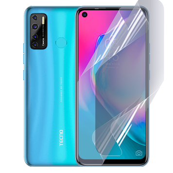 Плівка гідрогелева для Tecno Camon 15 Air глянцева протиударна на техно камон 15 ейр прозора 0035014 фото