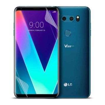 Антишпигун приватна плівка гідрогелева для LG V30S на лг в30с прозора 0030319 фото
