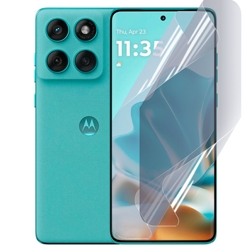Плёнка гидрогелевая для Motorola Moto Edge 60 глянцевая противоударная на моторола эдж 60 прозрачная 0033675 фото