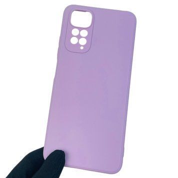 Чохол для Xiaomi Redmi Note 11S із квадратними гранями із захистом камери на сяомі редмі нот 11с бузковий 0001229 фото