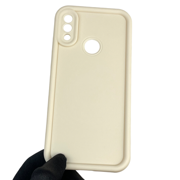 Чохол силіконовий Soft Touch для Xiaomi Redmi Note 7 молочний (Повний захист камери) 0040048 фото