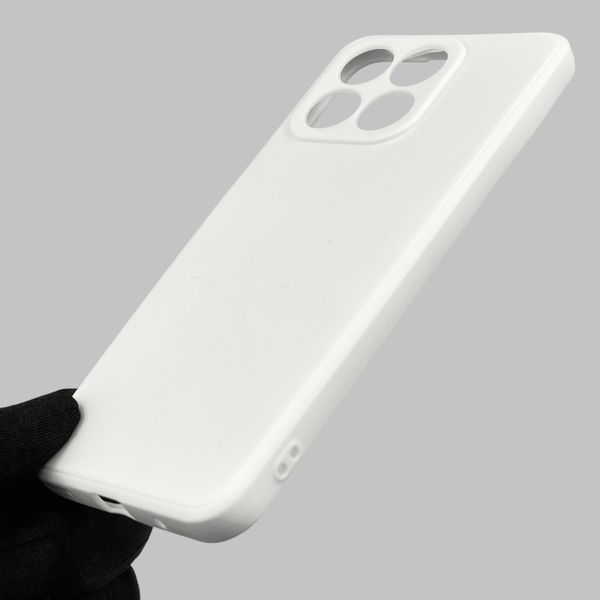 Чохол для Huawei Honor X8a з квадратними гранями із захистом камери на хонор х8а білий 0012313 фото